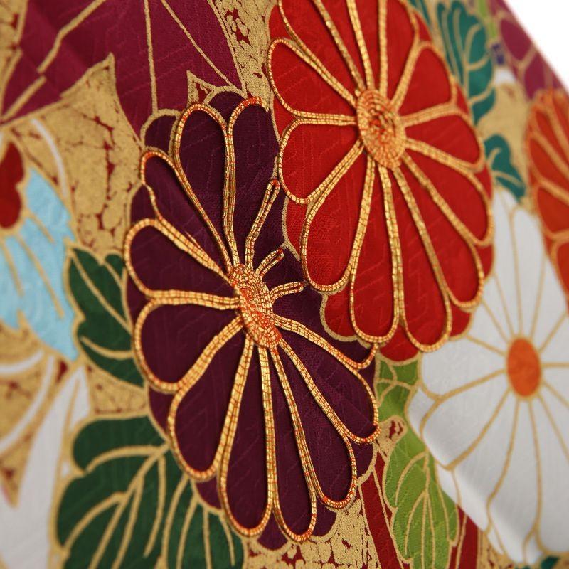 振袖レンタル 青柳 正絹 fg-341b フルセット一式 着物 人気 ネット