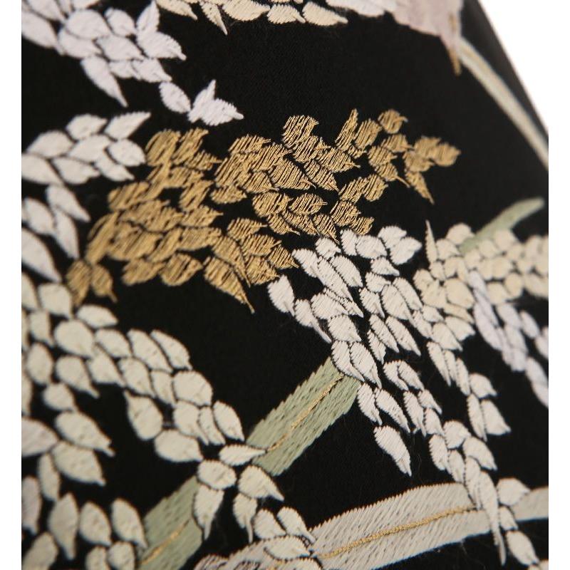 黒留袖 レンタル 山口美術織物 小さいサイズ 普通サイズ mito-267 50代 60代 70代 高級 正絹 