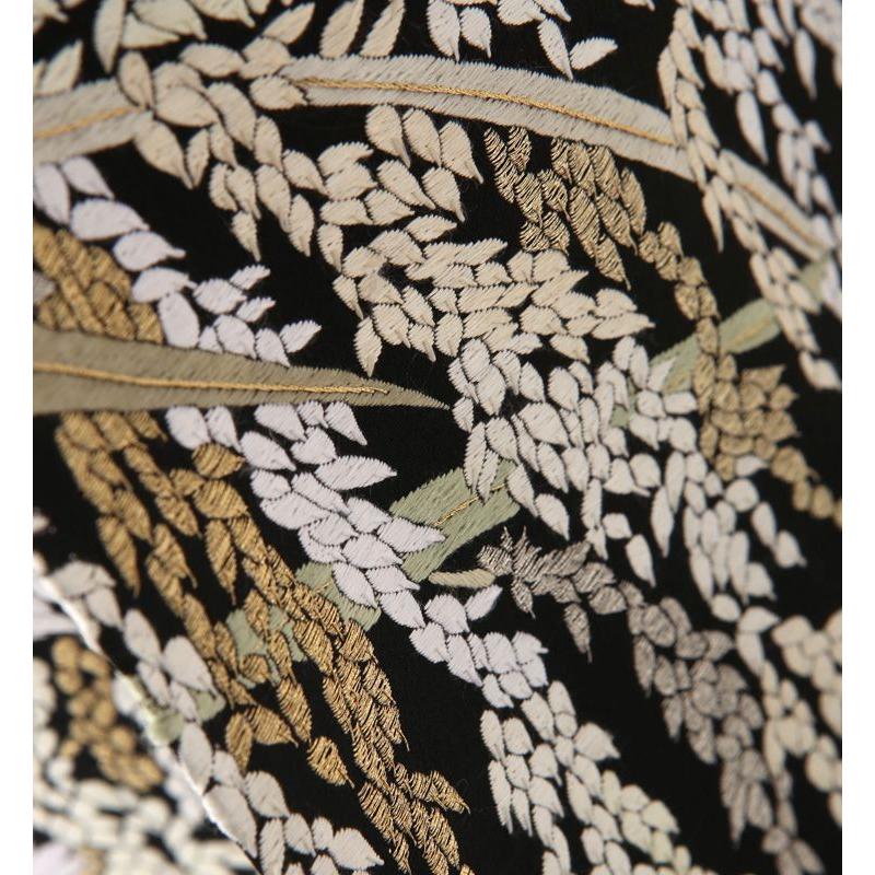 黒留袖 レンタル 山口美術織物 小さいサイズ 普通サイズ mito-267 50代 60代 70代 高級 正絹 