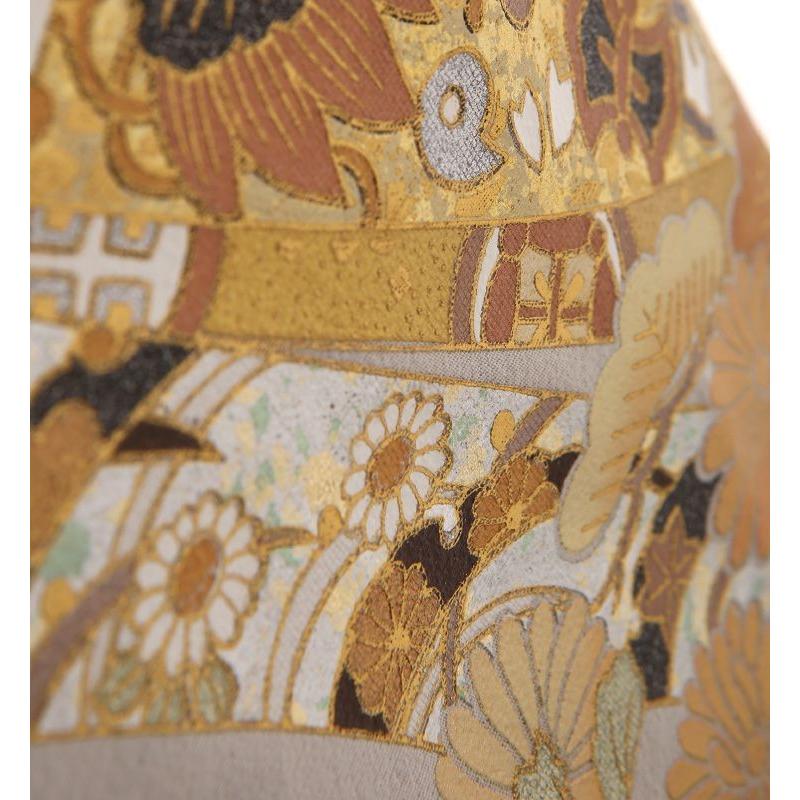 留袖 レンタル 桂由美 黄金のシーン 小さいサイズ 普通サイズ 黒 mito-394 40代 50代 60代 高級 正絹 