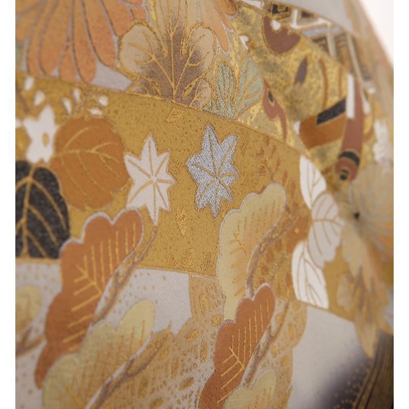 留袖 レンタル 桂由美 黄金のシーン 小さいサイズ 普通サイズ 黒 mito-394 40代 50代 60代 高級 正絹 