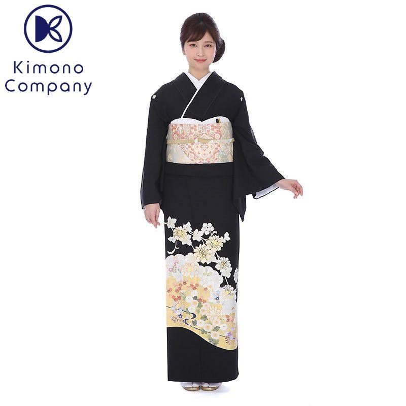 留袖レンタル 吉澤友禅 黒 mito-489 40代 50代 60代 高級 正絹 結婚式 人気