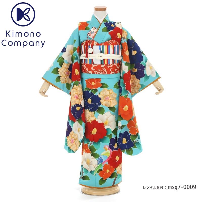 七五三コーデ画像有り「7歳女児着物フルセットレンタル」九重 msg7