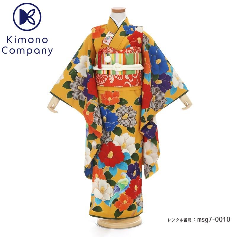 七五三コーデ画像有り「7歳女児着物フルセットレンタル」九重 msg7-0010 110 115 120 125 人気