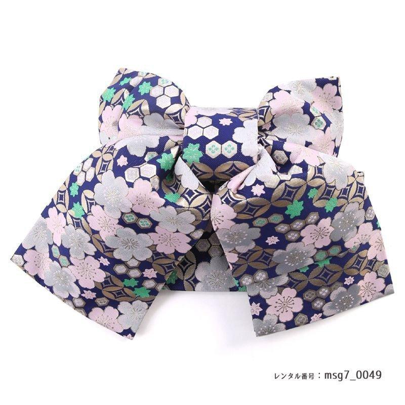 七五三　フルセット　人気のカラーコーデ 七五三コーデ画像有り「7歳女児着物フルセットレンタル」安い msg7