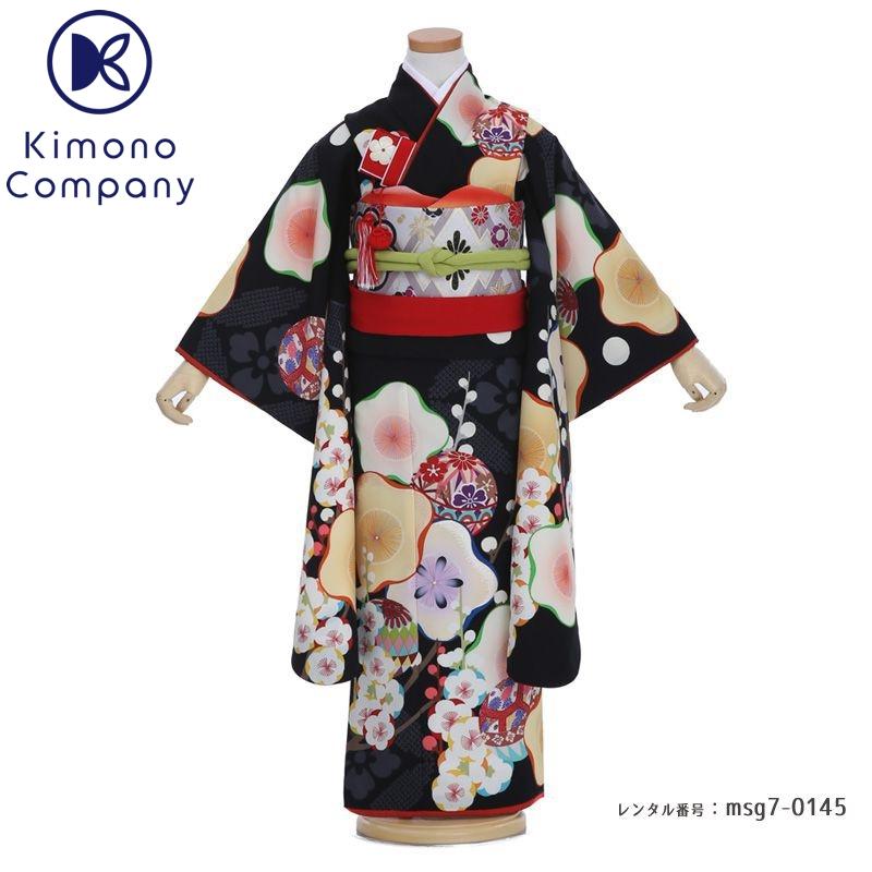 七五三コーデ画像有り「7歳女児着物フルセットレンタル」乙葉 msg7