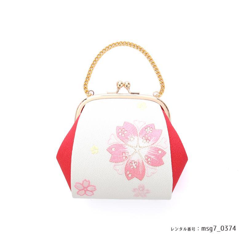 2023年新入荷 七五三コーデ画像有り「7歳女児着物フルセットレンタル」正絹 手結び帯 msg7-0374 110 115 120 125_9