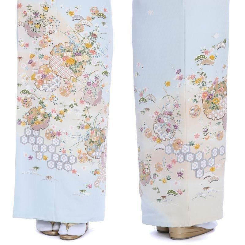 訪問着セット 身丈164cm 結婚式 卒入学式 七五三 お宮参り 訪問着レンタル高身長トールサイズ（170cm前後）卒業式、入学式
