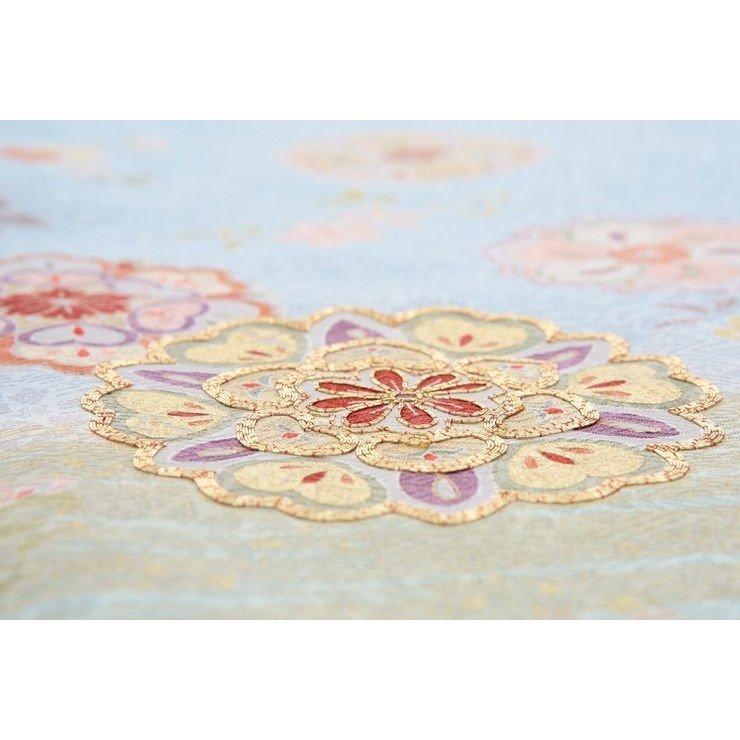 訪問着レンタル 正絹 mtu-61 着物フルセット 結婚式 披露宴 入学式 入園式 七五三 お宮参り 記念日 家族写真 母親 ママ 母 保護者 衣裳 衣装 披露宴 入学式 入園式 七五三 お宮参り 母親 ママ