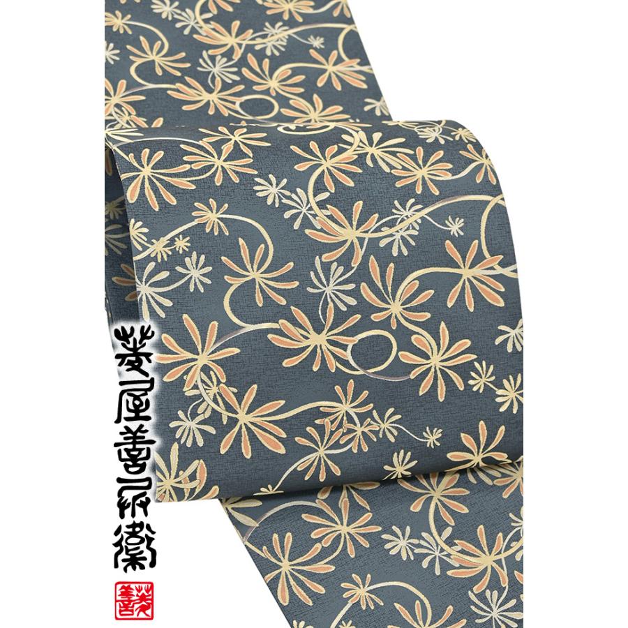 袋帯4点セット 着物だいやす 164□袋帯□西陣織木野織物 菱屋善兵衛 「時代錦」 褐