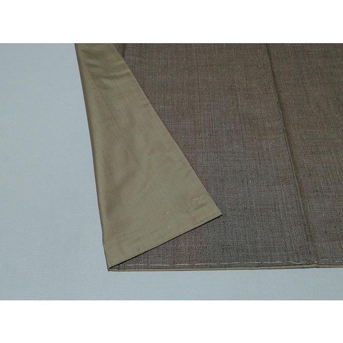 新品、未使用、正絹高級結城紬アンサンブルです。男性用、値下げ！ 男アンサンブル 紬 2点セット 男羽織 男着物 メンズ 正絹 こげ茶 身丈