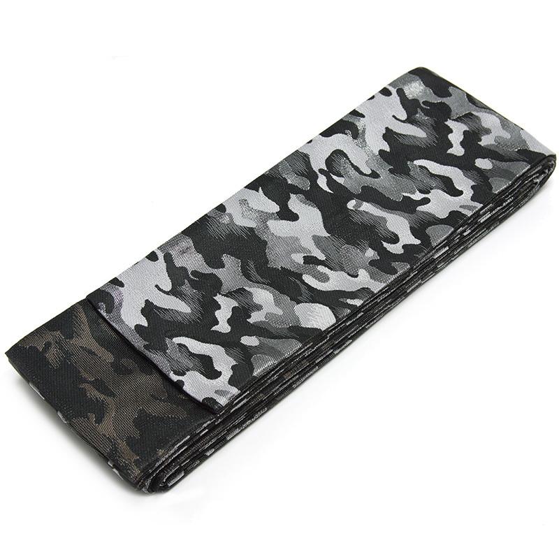 保障できる 角帯 迷彩 カモフラ メンズ 帯 シルバー ブラック グレー モノトーン リバーシブル 和装 男性用 50 Off Www Shandilyaz Com