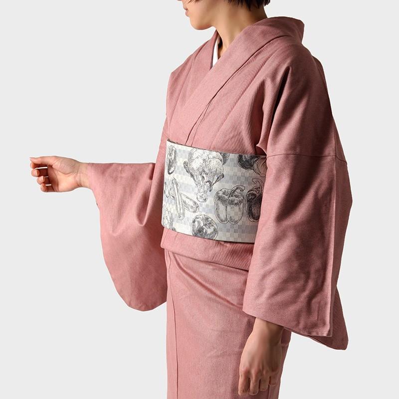 デニム 着物 カラーデニム もも ピンク 無地 シンプル 洗える着物 木綿 単衣 着物 仕立て上がり きもの レディース 1 01 Dear Japan Yahoo ショッピング店 通販 Yahoo ショッピング