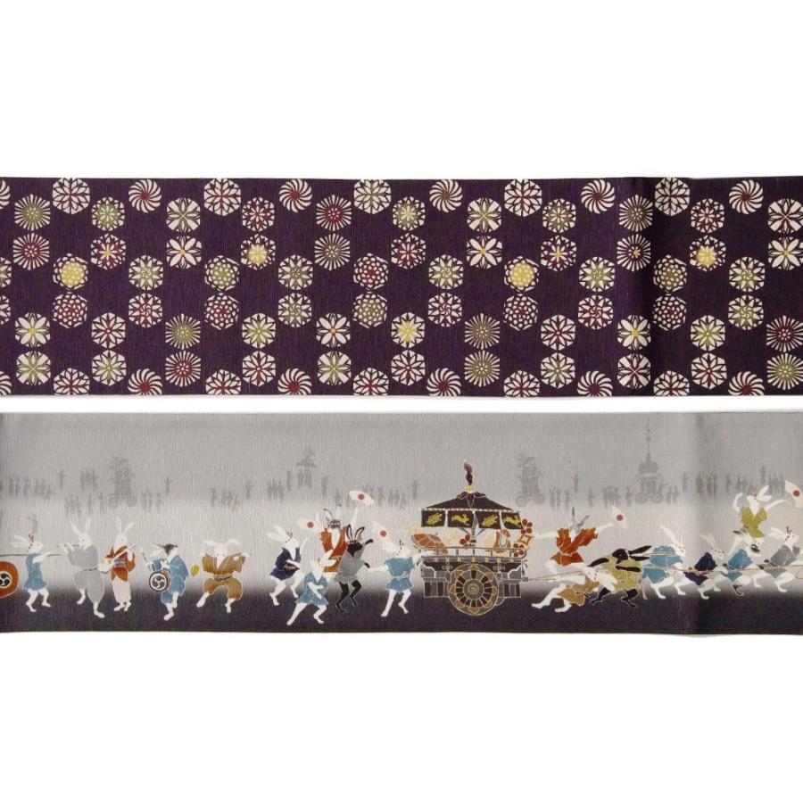 table runner 「花更紗」帯リメイク 正絹 西陣織 長尺 【公式通販】