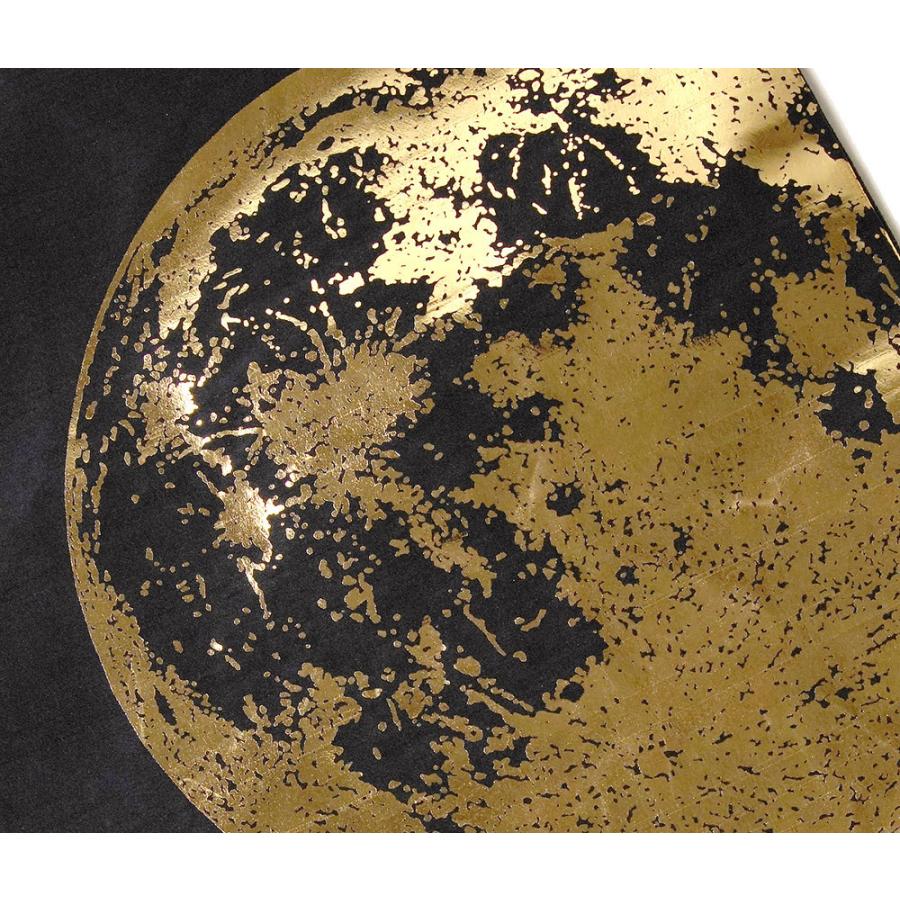 撫松庵 京袋帯 月 星 宇宙 お太鼓 一重太鼓