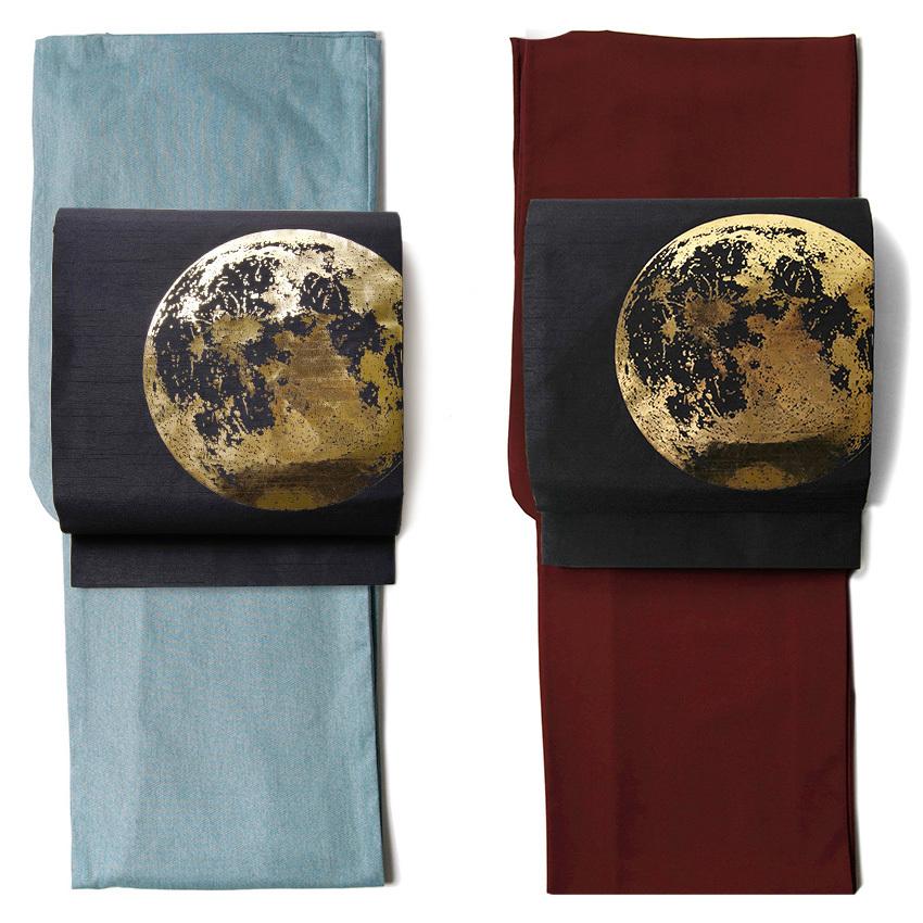 撫松庵 京袋帯 月 黒 金 星 宇宙 お太鼓 一重太鼓 : dear-japan 撫松庵 京袋帯 月 黒 金 星 宇宙 お太鼓 一重太鼓 : dear-japan
