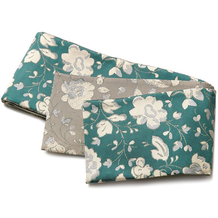 特売 半幅帯 正絹 花 緑 青緑 ベージュ グレー 長尺 レトロ モダン シック 日本製 リバーシブル 変り結び 細帯 つやび 雅姫 Dear Japan Yahoo ショッピング店 通販 Yahoo ショッピング 海外正規品 Www Ladislexia Net