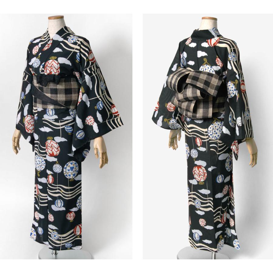 浴衣 tsumori chisato セオアルファ 気球 黒 黒地 レディース 30 浴衣 tsumori chisato セオアルファ 気球 黒 黒地 レディース 30