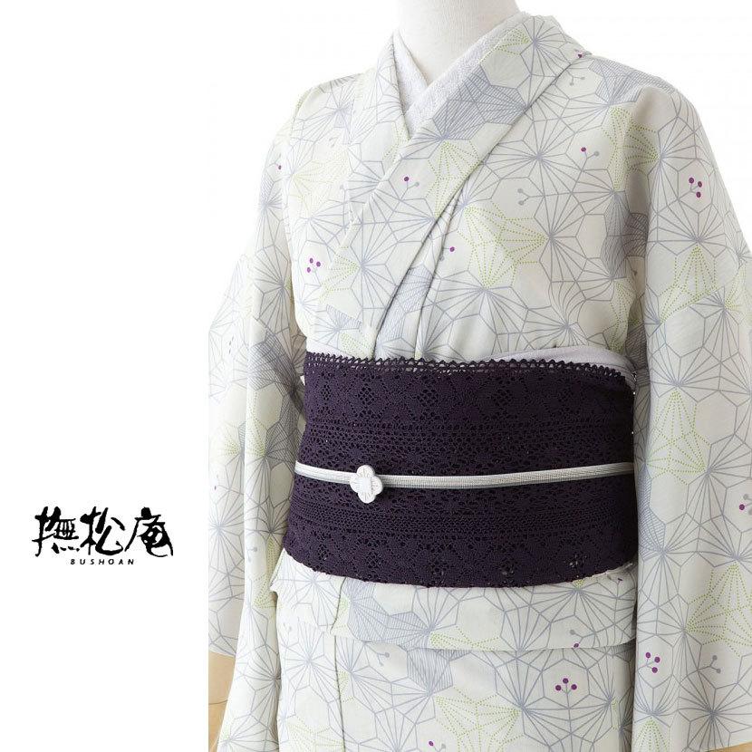 撫松庵 おもだか幾何 グレー セオアルファ 単衣 浴衣 仕立て 撫松庵 おもだか幾何 グレー セオアルファ 単衣 浴衣 仕立て