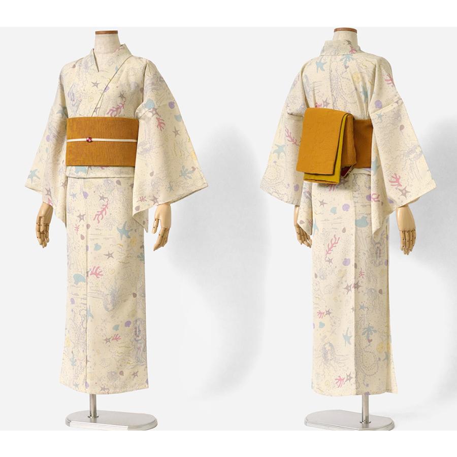 浴衣 tsumori chisato セオアルファ 海 人魚 オフホワイト 浴衣 tsumori chisato セオアルファ 海 人魚 オフホワイト