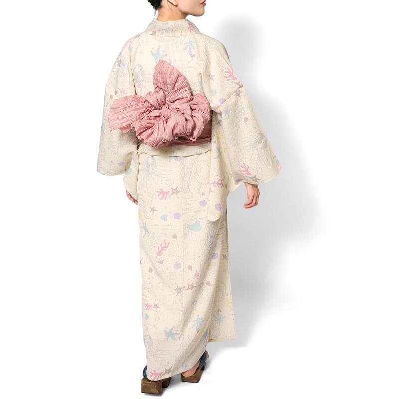 浴衣 tsumori chisato セオアルファ 海 人魚 オフホワイト 浴衣 tsumori chisato セオアルファ 海 人魚 オフホワイト
