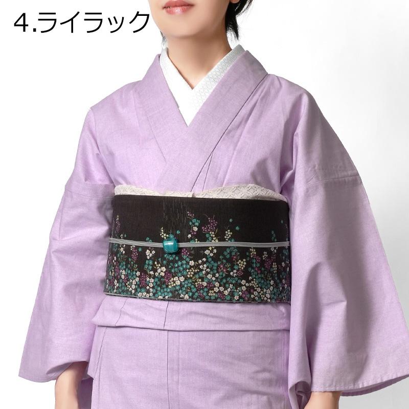デニム着物 ダンガリーデニム 全5色 薄手 青 黒 水色 ピンク デニム着物 ダンガリーデニム 全5色 薄手 青 黒 水色 ピンク