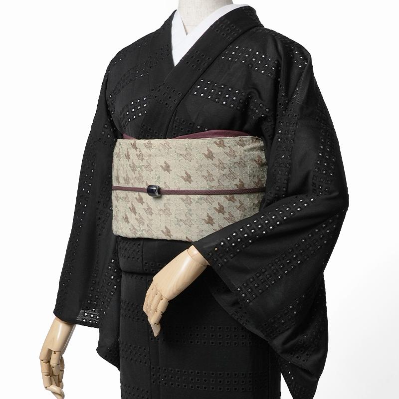 値下げしました】 イクス (IKS) 柔らかい ツイルジャージ 着物 単衣 