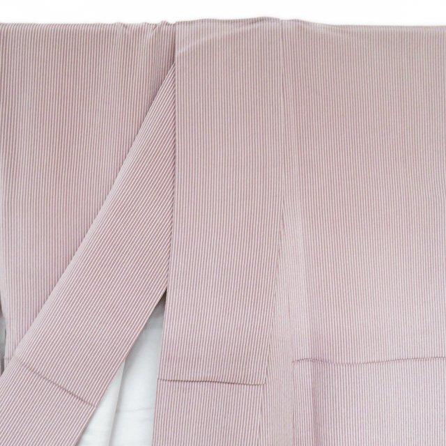 小紋 江戸小紋 着物 中古 正絹 袷 カジュアル 万筋 鴇浅葱色 身丈159cm 裄64cm M きもの北條 A1005-1 小紋 江戸小紋 着物 中古 正絹 袷 カジュアル 万筋 鴇浅葱色 身丈159cm