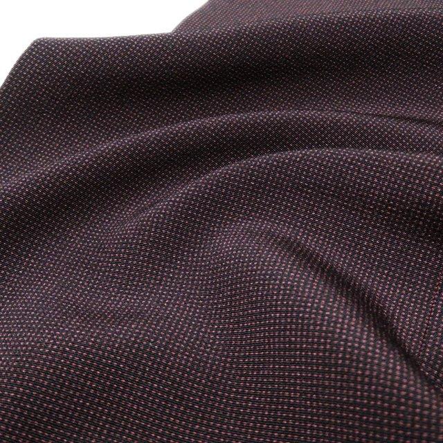小紋 江戸小紋 着物 中古 正絹 袷 セミフォーマル 紋付き 行儀 黒色 茶色 身丈158.5cm 裄62.5cm M きもの北條 A1010-6 小紋 江戸小紋 着物 中古 正絹 袷 セミフォーマル 紋付き 行儀 黒色