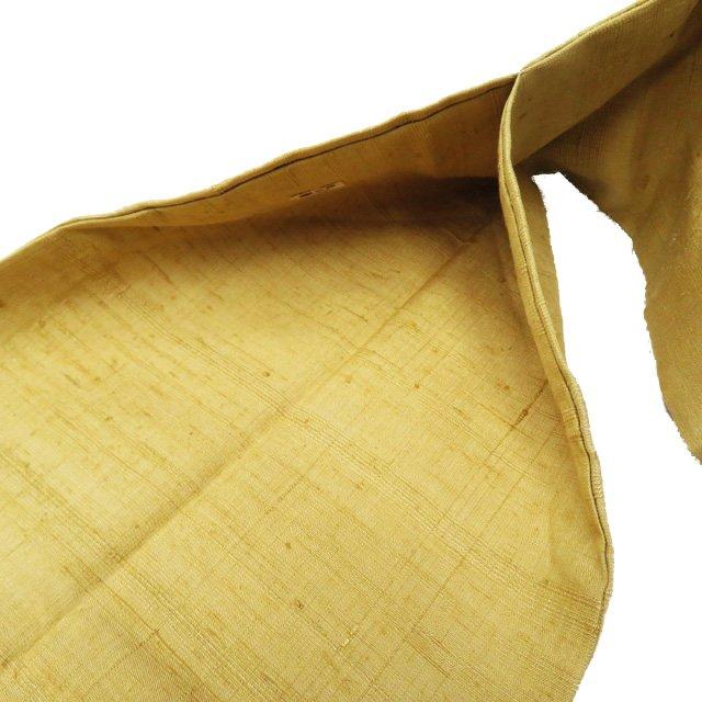 名古屋帯 なごや帯 中古 リサイクル 正絹 カジュアル 仕立て上がり 結城紬 流線模様 麦藁色 生成色 多色 きもの北條 A1124-15 名古屋帯 なごや帯 中古 リサイクル 正絹 紬地 カジュアル 仕立て
