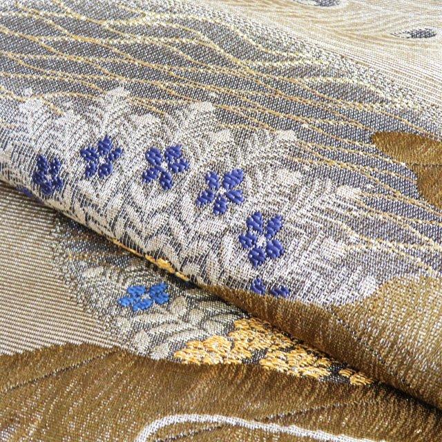 千地泰弘 袋帯 中古 リサイクル 正絹 フォーマル 仕立て上がり 六通