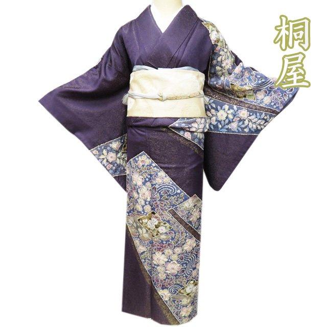 訪問着 着物 中古 正絹 桐屋 辻が花 絞り 身丈159cm M A1033-1 訪問着 着物 中古 正絹 桐屋 辻が花 絞り 身丈159cm M A1033-1 - メルカリ