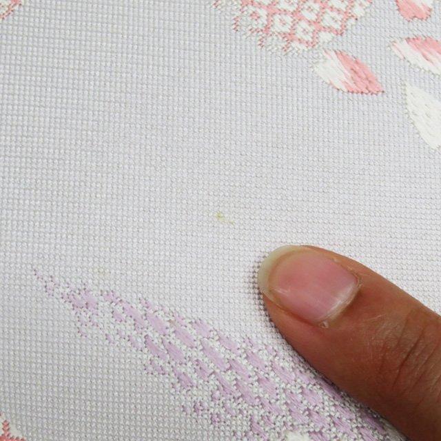 袋帯 中古 リサイクル 正絹 フォーマル 仕立て上がり 六通 花模様 花四季譜 白菫色 多色 金 きもの北條 A1033-16 袋帯 中古 リサイクル 正絹 フォーマル 仕立て上がり 六通 花模様 花