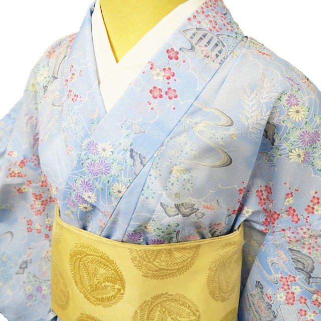夏物 浴衣 小紋 着物 撫松庵 身丈164cm L A1040-5 【公式通販】