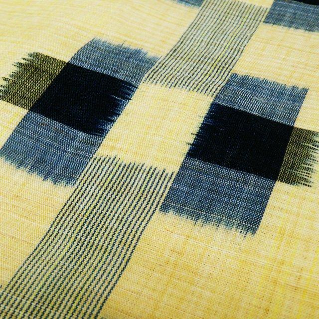 夏物 八重山上布 名古屋帯 なごや帯 中古 リサイクル 苧麻 カジュアル