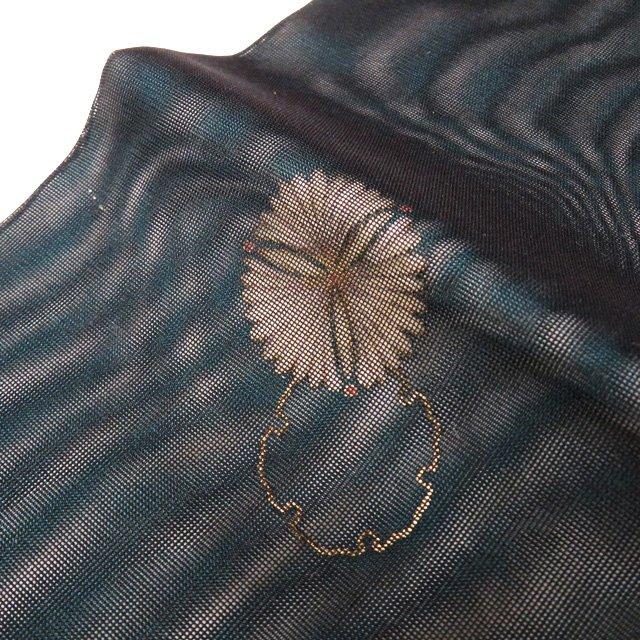 夏物 無双 名古屋帯 なごや帯 中古 リサイクル 正絹 カジュアル 仕立て  