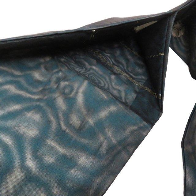 夏物 無双 名古屋帯 なごや帯 中古 リサイクル 正絹 カジュアル 仕立て  