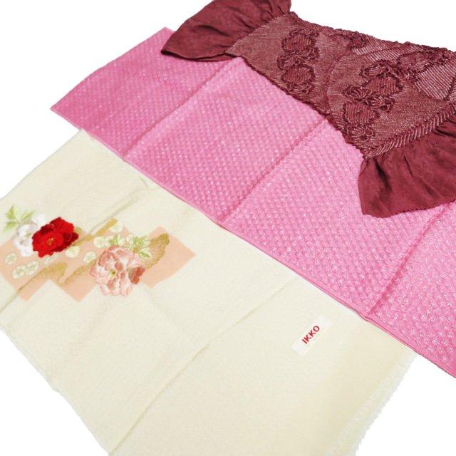 振袖用 帯揚げ ３枚セット 和装小物 きもの北條 A1050-10 振袖用 帯揚げ 3枚セット 和装小物 きもの北條 A1050-10 : 着物 中古