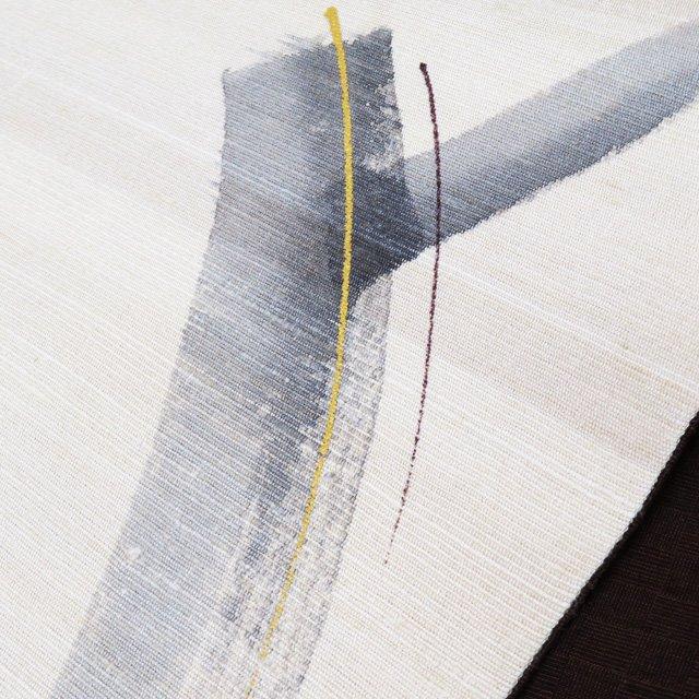 袋帯 未使用 正絹 紬地 カジュアル 仕立て上がり お太鼓柄 砂色 多色  