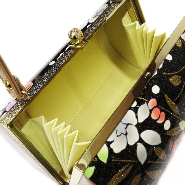 バッグ 草履 2点セット 和装小物 新品 箱付き 24cm Lサイズ 花模様