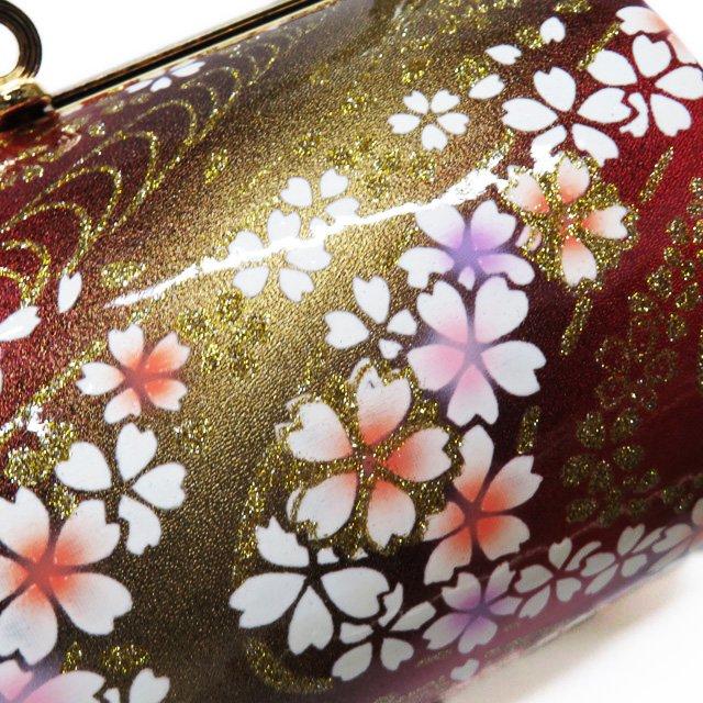 バッグ 草履 2点セット 和装小物 新品 箱付き 24cm Lサイズ 桜模様