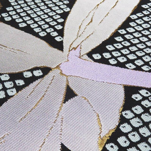 特選 袋帯 中古 リサイクル 正絹 フォーマル 仕立て上がり 六通 ジュ  