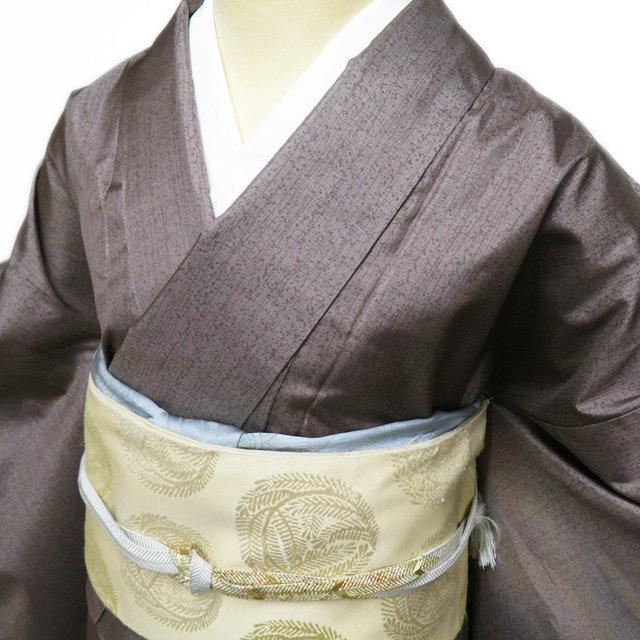 大島紬 着物 中古 正絹 袷 セミフォーマル 暈し 銀煤竹色 多色 身丈160.5cm 裄64cm M きもの北條 A1075-6 大島紬 着物 中古 正絹 袷 セミフォーマル 暈し 銀煤竹色 多色 身丈