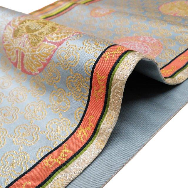 袋帯 中古 リサイクル 正絹 全通 龍村晋 陽明間道錦 反端付 A1076-8