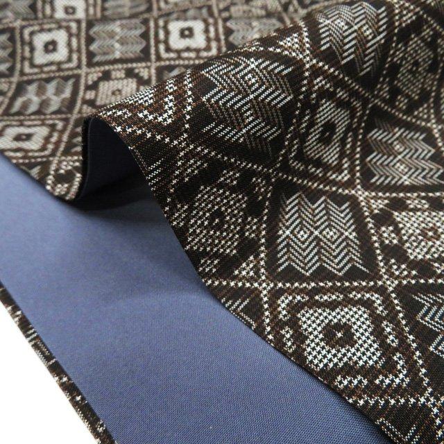 本場 大島紬 着物 中古 正絹 袷 カジュアル ラベル付き やまと扱い  