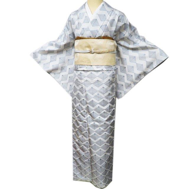 訪問着 着物 中古 正絹 袷 落款 身丈169cm L トール A1059-6 訪問着 着物 中古 正絹 袷 落款 身丈169cm L トール A1059-6