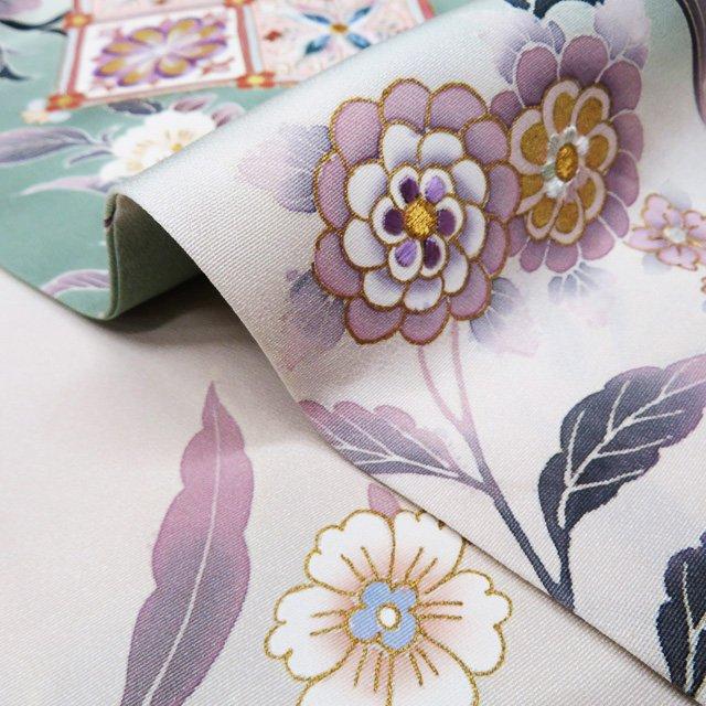 特選 訪問着 着物 中古 正絹 袷 本加工 フォーマル 紋付き 千切屋 刺繍  