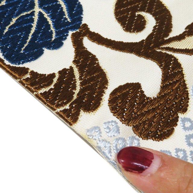 袋帯 中古 リサイクル フォーマル 仕立て上がり 六通 西陣織 ラベル  