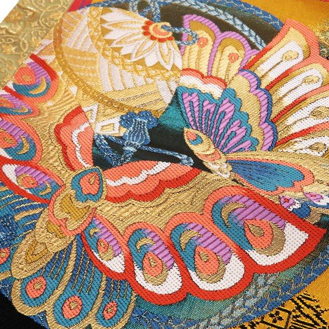 袋帯 中古 リサイクル 正絹 フォーマル 仕立て上がり 六通 小長谷  