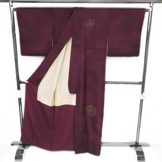 付下げ 付け下げ 訪問着 着物 未使用 正絹 袷 汕頭刺繍 スワトウ 花紋  